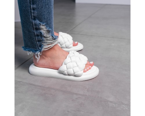 Шлепанцы женские Fashion Pansy 3627 36 размер 23,5 см Белый Шлепанцы женские Fashion Pansy 3627 36 размер 23,5 см Белый