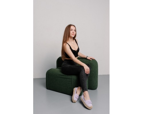 Женские эспадрильи Fashion Favorite 3982 39 размер 24,5 см Фиолетовый Женские эспадрильи Fashion Favorite 3982 39 размер 24,5 см Фиолетовый