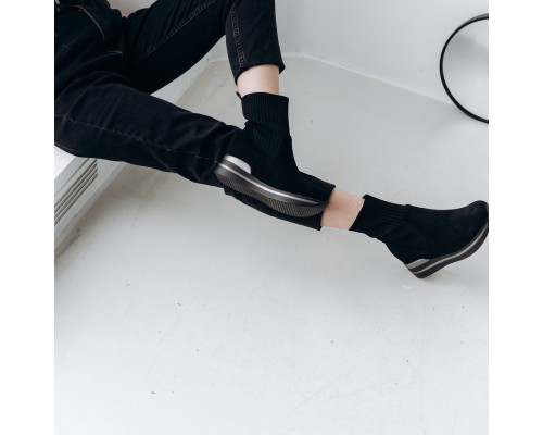 Ботинки женские Fashion Windy 3301 38 размер 24,5 см Черный Ботинки женские Fashion Windy 3301 38 размер 24,5 см Черный