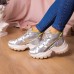Ботинки женские Fashion Rowan 2395 38 размер 24,5 см Серебро