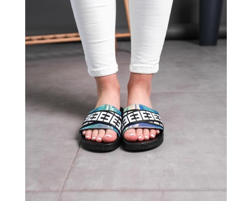 Женские шлепки Fashion Fefe 1763 39 размер 24,5 см Черный Женские шлепки Fashion Fefe 1763 39 размер 24,5 см Черный