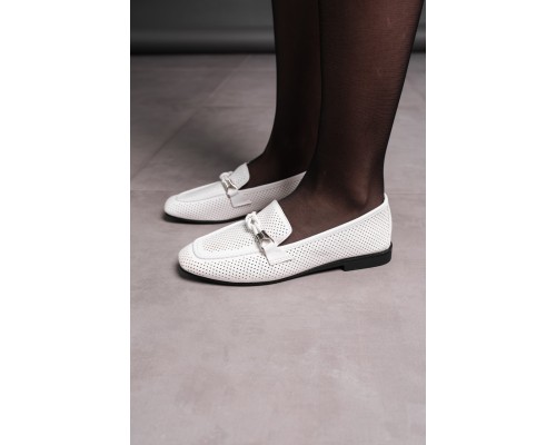 Лоферы женские Fashion Dolly 3582 38 размер 24,5 см Белый Лоферы женские Fashion Dolly 3582 38 размер 24,5 см Белый