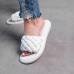 Шлепанцы женские Fashion Pansy 3627 36 размер 23,5 см Белый