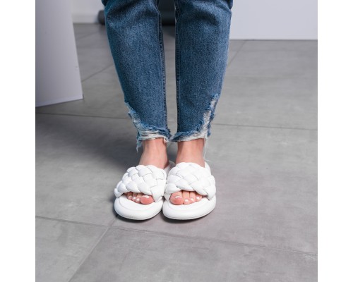 Шлепанцы женские Fashion Pansy 3627 36 размер 23,5 см Белый Шлепанцы женские Fashion Pansy 3627 36 размер 23,5 см Белый