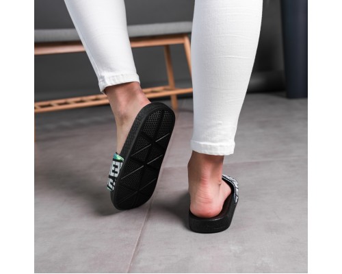 Женские шлепки Fashion Fefe 1763 39 размер 24,5 см Черный Женские шлепки Fashion Fefe 1763 39 размер 24,5 см Черный