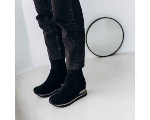 Ботинки женские Fashion Windy 3301 38 размер 24,5 см Черный Ботинки женские Fashion Windy 3301 38 размер 24,5 см Черный