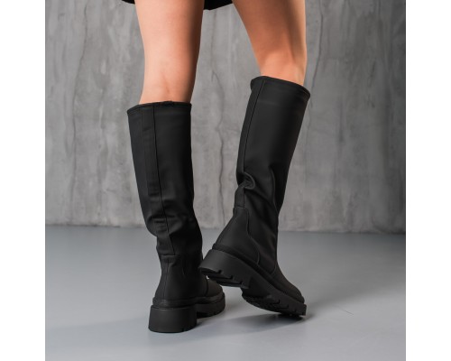 Сапоги женские Fashion Zinnia 3869 41 размер 26 см Черный Сапоги женские Fashion Zinnia 3869 41 размер 26 см Черный