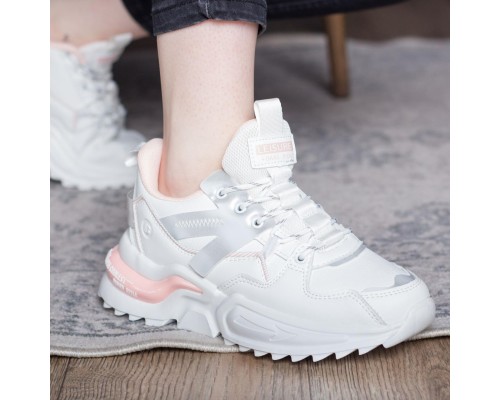 Кроссовки женские Fashion Quana 2698 38 размер 24,5 см Белый Кроссовки женские Fashion Quana 2698 38 размер 24,5 см Белый