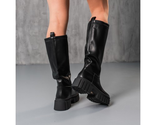 Сапоги женские Fashion Alvira 3867 39 размер 25 см Черный Сапоги женские Fashion Alvira 3867 39 размер 25 см Черный