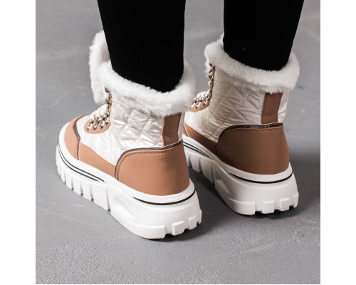 Ботинки женские Fashion Bailey 3384 36 размер 23 см Бежевый Ботинки женские Fashion Bailey 3384 36 размер 23 см Бежевый