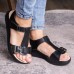Женские сандалии Fashion Bruno 3027 36 размер 23,5 см Черный