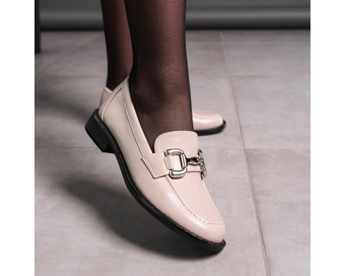 Лоферы женские Fashion Taylor 3580 39 размер 25 см Бежевый Лоферы женские Fashion Taylor 3580 39 размер 25 см Бежевый