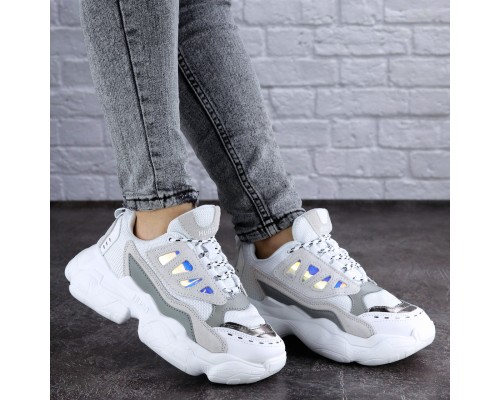 Женские кроссовки Fashion Queno 1994 37 размер 23 см Серый Женские кроссовки Fashion Queno 1994 37 размер 23 см Серый