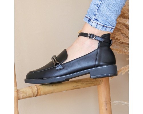 Туфли женские Fashion Geron 3164 39 размер 25 см Черный Туфли женские Fashion Geron 3164 39 размер 25 см Черный