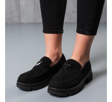 Броги женские Fashion Keno 3765 36 размер 23 см Черный