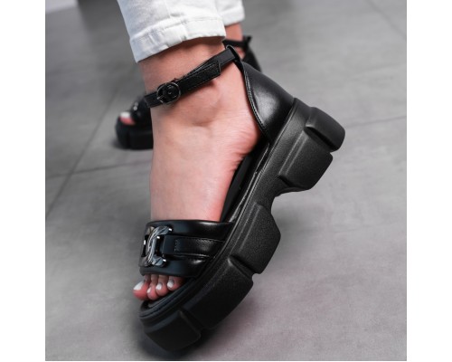 Женские босоножки Fashion Odie 3609 38 размер 24,5 см Черный Женские босоножки Fashion Odie 3609 38 размер 24,5 см Черный
