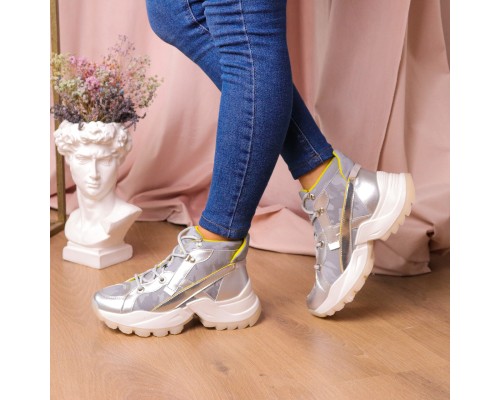 Ботинки женские Fashion Rowan 2395 40 размер 25,5 см Серебро Ботинки женские Fashion Rowan 2395 40 размер 25,5 см Серебро