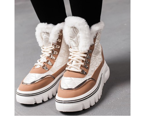 Ботинки женские Fashion Bailey 3384 36 размер 23 см Бежевый Ботинки женские Fashion Bailey 3384 36 размер 23 см Бежевый