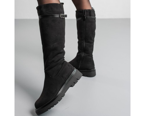 Сапоги женские зимние Fashion Aiko 3811 38 размер 24,5 см Черный Сапоги женские зимние Fashion Aiko 3811 38 размер 24,5 см Черный