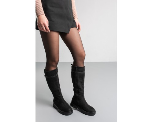 Сапоги женские зимние Fashion Aiko 3811 38 размер 24,5 см Черный Сапоги женские зимние Fashion Aiko 3811 38 размер 24,5 см Черный